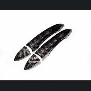 Alfa Romeo Stelvio Exterior Door Handle Set - Carbon Fiber - Feroce Carbon